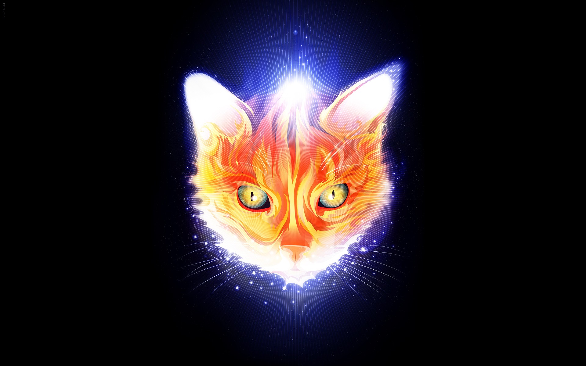 glowy-cat